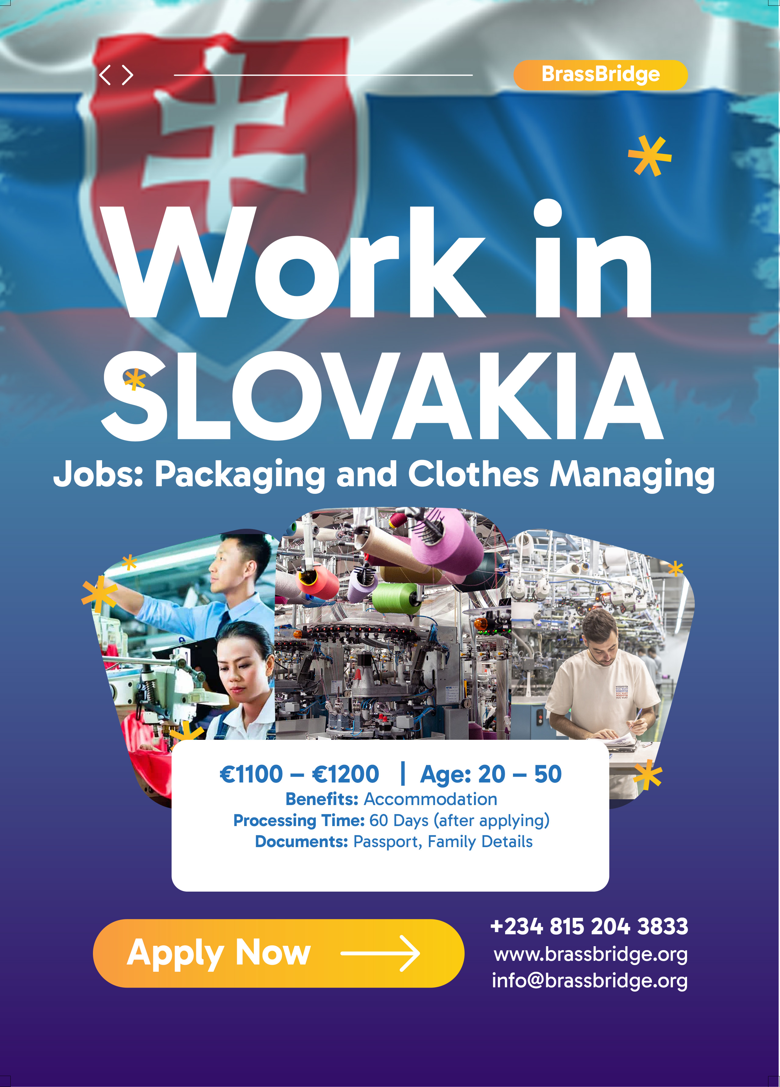 SLOVAKIA: Packaging and Clothes Managing